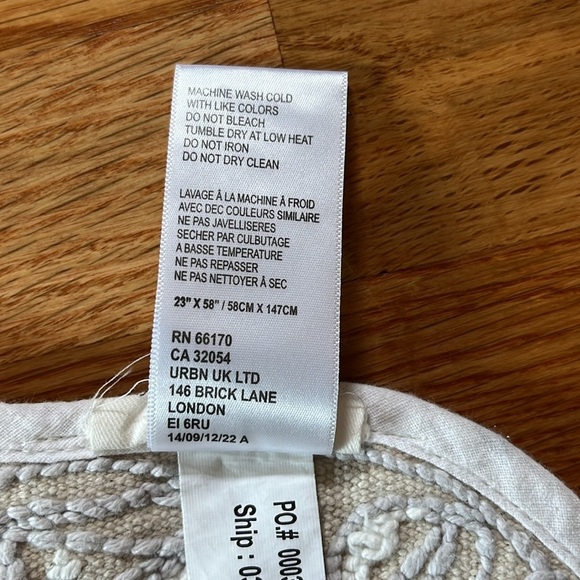 Anthropologie Geraldine Large Bath Mat NEW - Picture 5 of 7